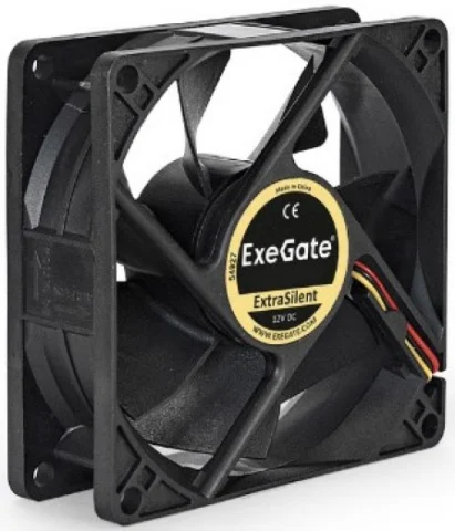 Exegate 80x80x15 мм 2500rpm 28CFM 25.5dBA 4-pin