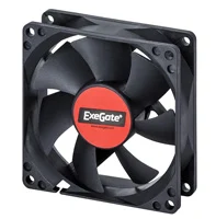 Вентилятор Exegate EX08015S3P EX180973RUS 80x80x15 мм подшипник скольжения 3pin 2000RPM 23dBA