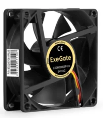 Exegate 80x80x20 mm 3900rpm 46.8CFM 41,2dBa 3-pin