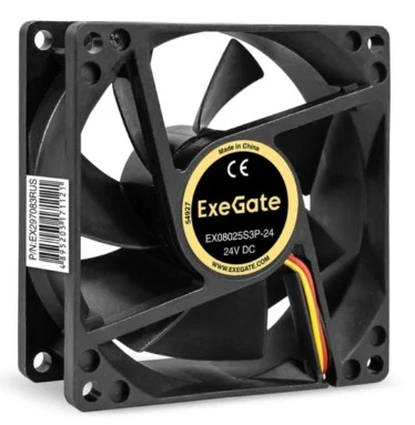 Exegate 80x80x25 mm 2850rpm 39.2CFM 28dBa 3-pin