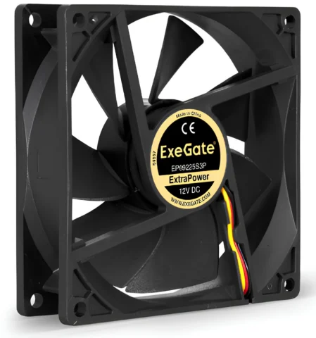 Exegate 80x80x25 mm 2900rpm 39.9CFM 30,6dBa 3-pin