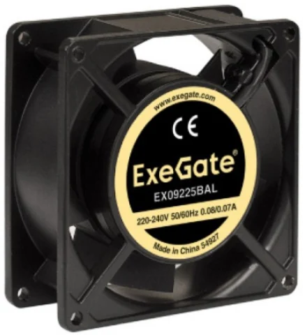 Exegate 92x92x38 мм 2700rpm 48CFM 39dBA
