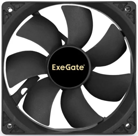 Вентилятор Exegate E12025B4P-PWM EX283391RUS 120x120x25 мм двойной шарикоподшипник 4pin PWM 22dBA