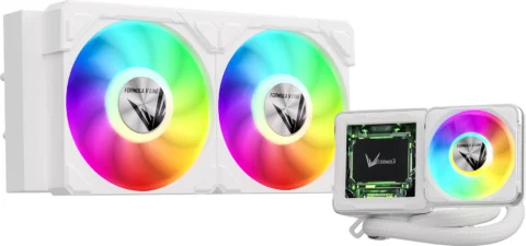 Система охлаждения жидкостная Formula V Cryo Wing Digi 240 WH LGA115X/1200/1700/1851/1366/2011/2066/AM3/AM4/AM5