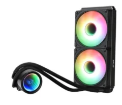 Система охлаждения жидкостная GELID Liquid 240 CC-AIO-240-A LGA115x/1200/1700/1851/2066/2011/AM4/AM5 (2*120mm 750-1800rpm 61.9CFM 29.6dBa TDP 240W