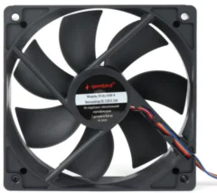Gembird 2000rpm 62.5CFM 32.56dBA 4pin