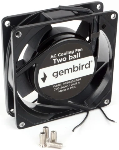 Gembird 92x92x25 AC 220 подшипник 2 pin