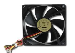 Gembird FANCASE2 90x90x25 втулка 3 pin провод