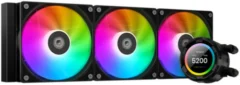 Система охлаждения жидкостная ID-Cooling SL360 XE LGA20XX/1700/1200/115X/AM5/AM4 (3*120mm fan TDP 350W 76.16CFM 25dBa 4-pin PWM LCD Display ARGB