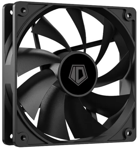 Вентилятор ID-Cooling XF-120-K 120x120x25мм черный 700-1800об/мин 76.16CFM 15.2-35.2dBa 4-pin PWM BOX