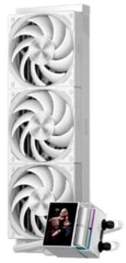 Система охлаждения жидкостная PCCooler DS360 Display ARGB WH LGA1200/1700/1851/AM4/AM5