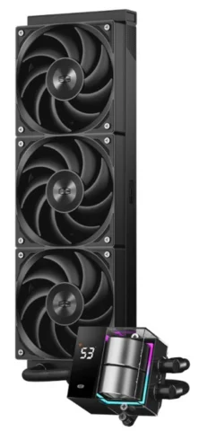 Система охлаждения жидкостная PCCooler DS360 Display BK LGA115x/1200/1700/1851/AM4/AM5