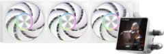 Система охлаждения жидкостная PCCooler DT360 ARGB Display WH LGA1851/1700/1200/115X/AM4/AM5