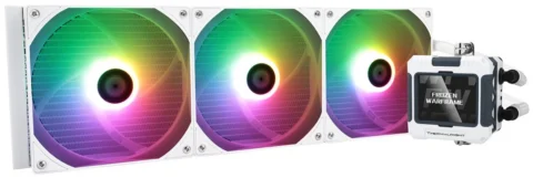 Система охлаждения жидкостная Thermalright Frozen Warframe 420 F-WFRAME-420-WH-ARGB LGA115x/1200/1700/1851/AM4/AM5 (3*140mm 1750rpm 88.7CFM 29.8dBa