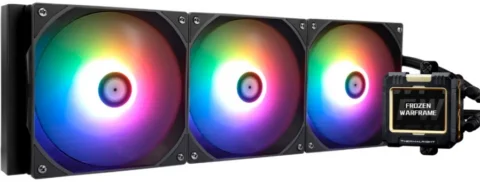 Система охлаждения жидкостная Thermalright Frozen Warframe 420 ARGB LGA115x/1200/1700/1851/2011/2066/AM5/AM4 (3*140mm 1750rpm 88.7CFM 29.8 dBa 4-p
