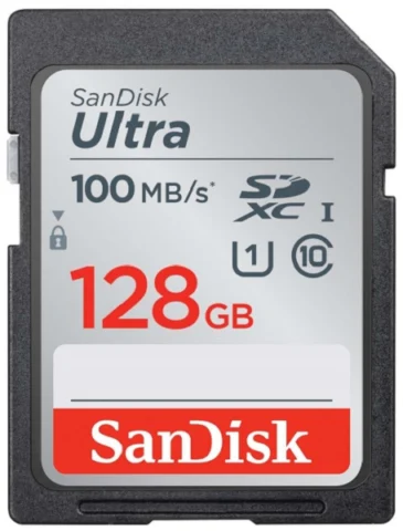 SanDisk SDXC Class 10 UHS-I U1 Ultra