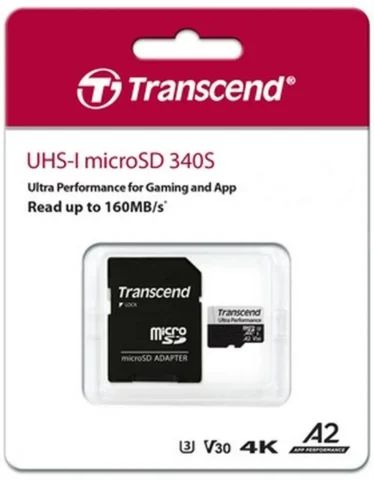Transcend UHS-I U3 microSDXC w/adapter A2 Ultra