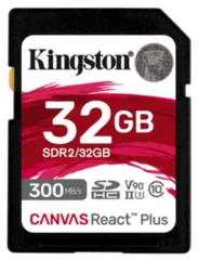 Kingston Canvas React Plus SDHC UHS-II 300R/260W