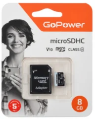 MicroSDHC GoPower