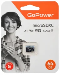MicroSDXC GoPower