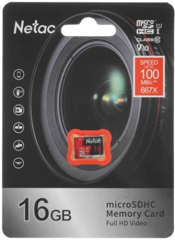 Netac MicroSDXC P500 Extreme Pro retail