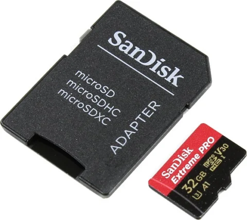 SanDisk Extreme Pro + SD Adapter +