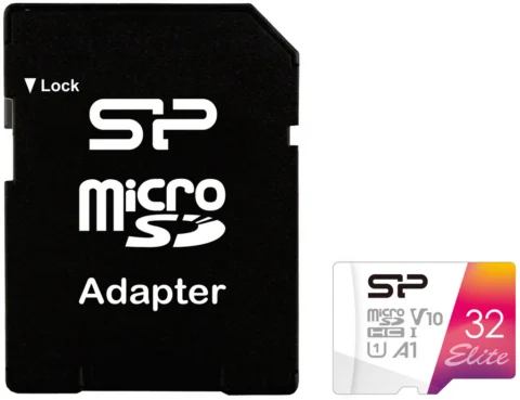 Silicon Power Elite microSDHC UHS-I 32 ГБ