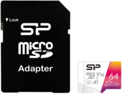 Silicon Power Elite microSDXC UHS-I 64 ГБ