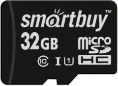 SmartBuy microSDHC UHS-I 32 ГБ без адаптера