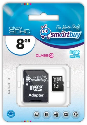 SmartBuy MicroSDHC Сlass 4