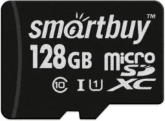 SmartBuy microSDXC UHS-I 128 ГБ без адаптера