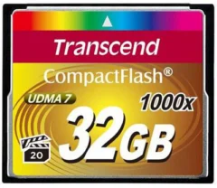 Transcend Compact Flash Card 1000x