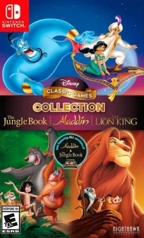 Disney Classic Games: The Jungle Book, Aladdin The Lion King (Nintendo Switch)