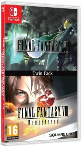 Final Fantasy VII and Final Fantasy VIII Remastered Twin Pack (Nintendo Switch)