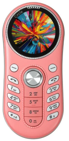 BQ 1416 Circle Pink 1.39″ BT 0.08MP 2* 950 mAh
