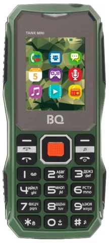 BQ 1842 Tank mini Dark Green 1.77 » BT 0.08MP SIM: 2 1500 mAh