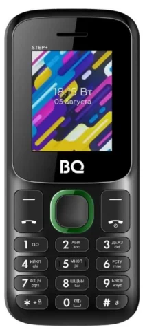 BQ 1848 Step+ Black+Green 1.77 » BT SIM: 2 600 mAh