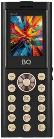 BQ 1858 Barrel Black+Gold 1.77 » BT 0.08MP SIM: 3 800 mAh