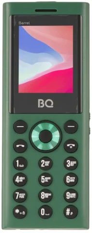 BQ 1858 Barrel Green+Black 1.77 » BT 0.08MP SIM: 3 800 mAh