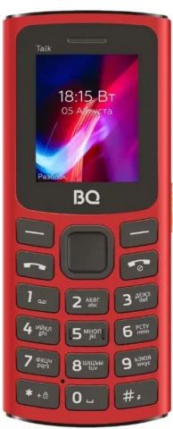 BQ 1862 Talk Red 1.77 » BT SIM: 2 600 mAh