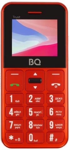 BQ 1866 Trust Red 1.77 » BT 0.08MP SIM: 2 800 mAh