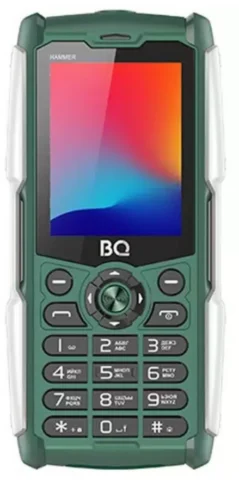 BQ 2449 Hammer Green 2.4″ BT 0.08MP SIM:2 4000 mAh