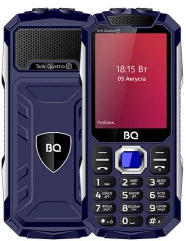 BQ 2817 Tank Quattro Power Blue 2.8 » BT 0.3MP SIM: 4 5000 mAh