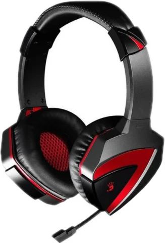 A4Tech Bloody G500 черная/красная 2.2м