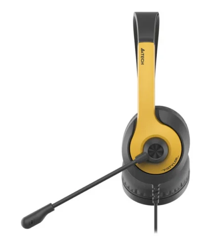 A4Tech Fstyler FH100U желтый/черный 2м накладные USB оголовье