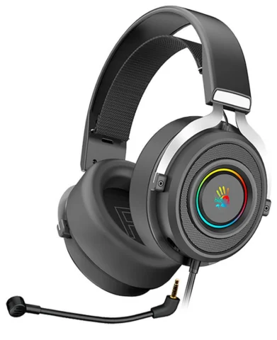 A4Tech G535 USB черный/серебристый 2м USB оголовье 1619400
