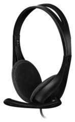 A4Tech HU-9 черный 1.8м USB оголовье 1530266
