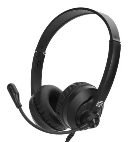 Oklick HS-M500 Oklick 1900379 черная 1.8м накладные оголовье