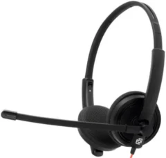 с микрофоном Oklick HS-L900 черный 1.8м накладные оголовье