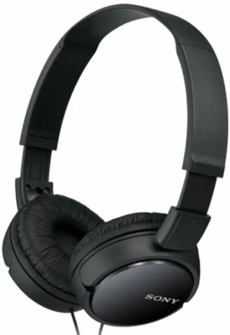 Sony MDR-ZX110AP накладная 1.2м черная проводная оголовье